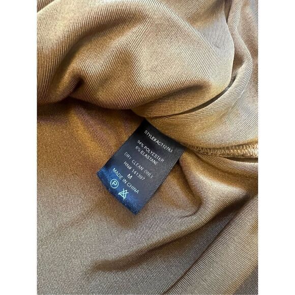 ASTR the label rust colored long sleeve bodysuit - Picture 4 of 4